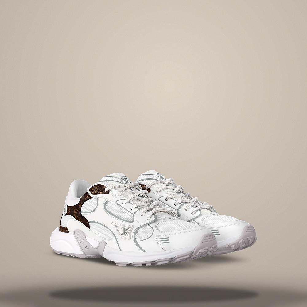 Louis Vuitton LV Olympia White Men's Low Top Sneakers 1AHOEV