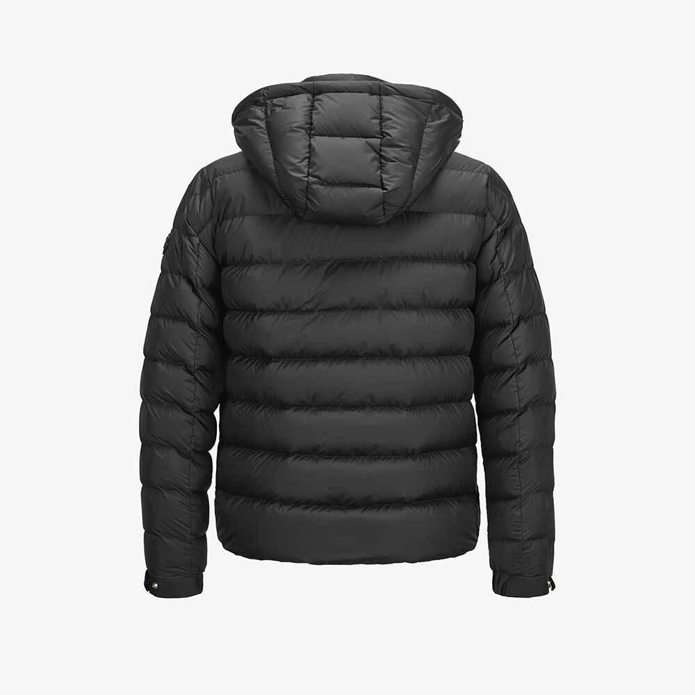 Moncler Arneb Hooded Short Down Jacket Black Men’s