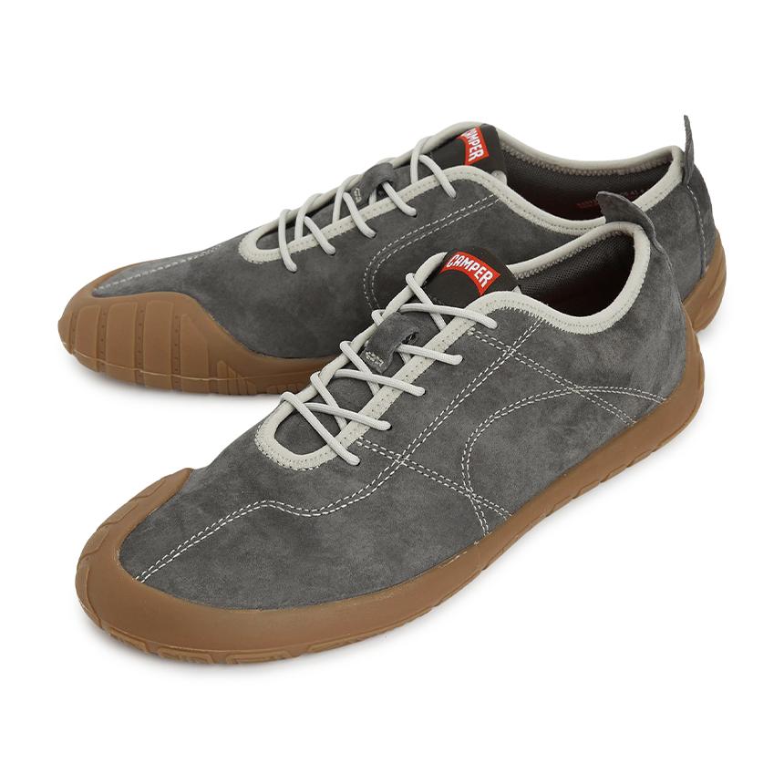 Camper Peu Path Men’s Leather Low-Top Sneakers Black
