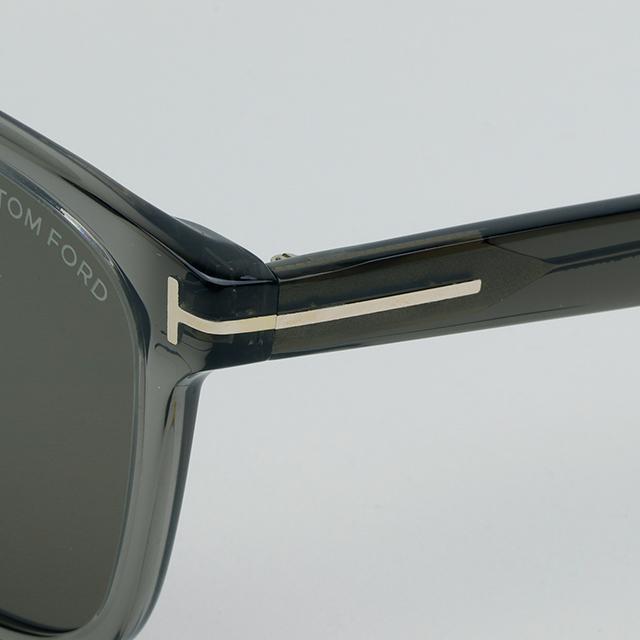 TOM FORD Transparent Square Acetate Sunglasses Asian Fit Unisex TF1136K 20N