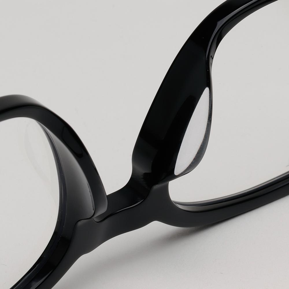 TOM FORD Blue Light Blocking Square Acetate Eyeglasses Asian Fit TF6014KB 001