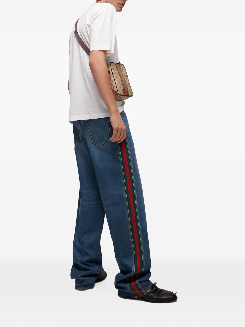 GUCCI Blue Denim Jeans Men's Pants