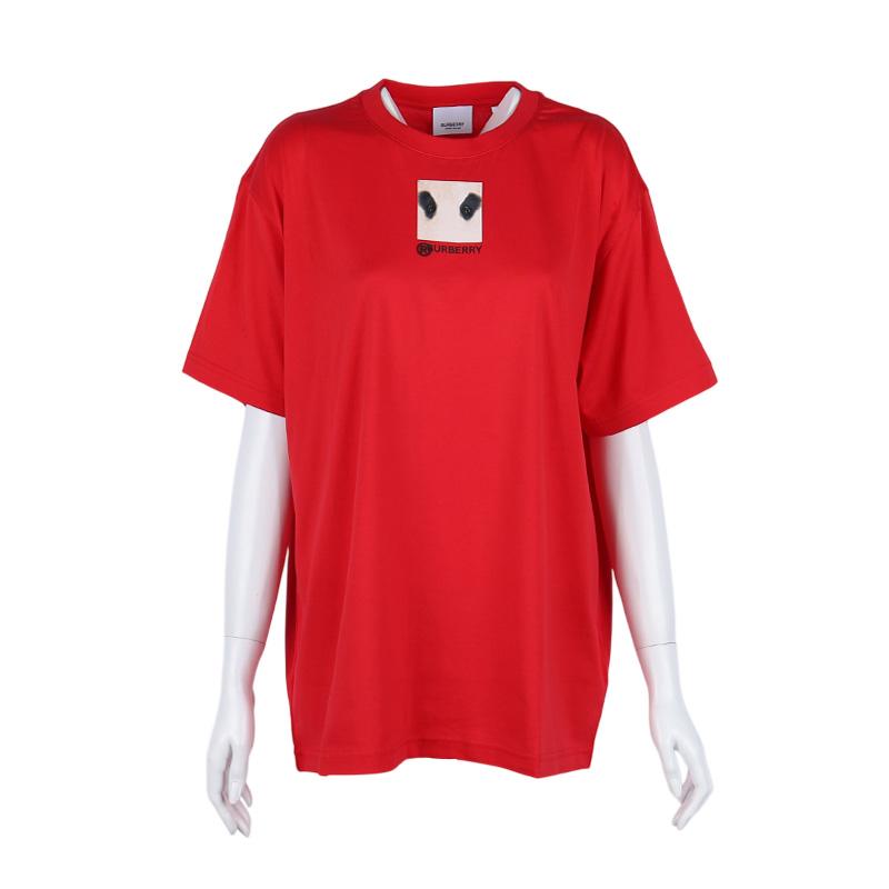 BURBERRY Red Panda Eyes Graphic T-Shirt Women’s 80321141