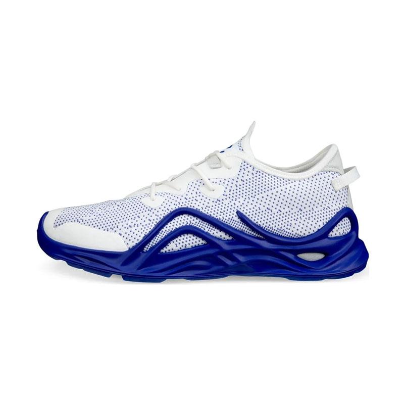 ecco Biom Infinity White/Blue Men’s Low-Top Sneakers