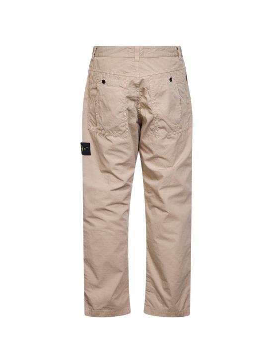 STONE ISLAND Straight-Leg Classic Pants Men’s Bla 3100008 S0298 V009A DESERT DOM