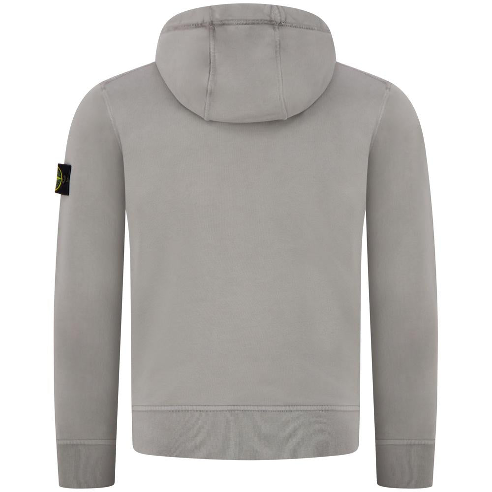 STONE ISLAND Organic Cotton Fleece Men's Hoodie Sweatshirt
