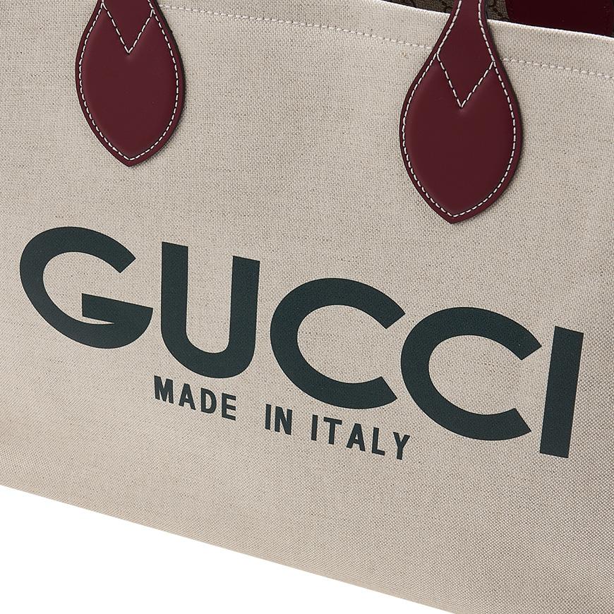GUCCI Women’s Logo Print Tote Bag 772177 FACUL 8574