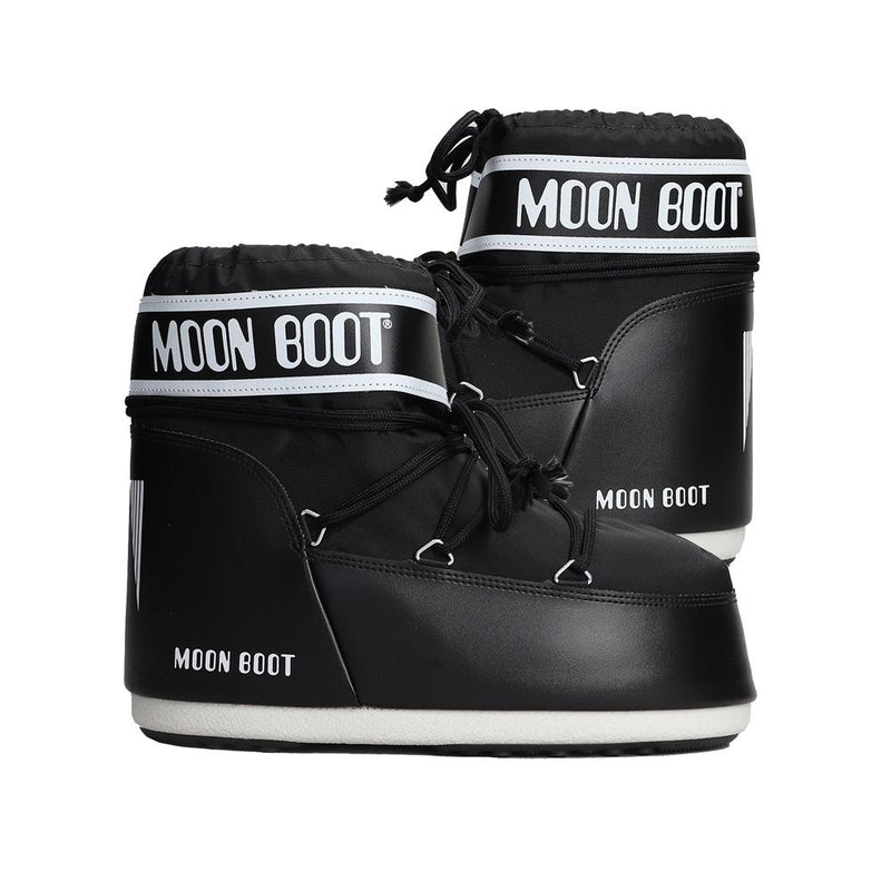 MOON BOOT Women’s Icon Low Nylon Ankle Boots Black