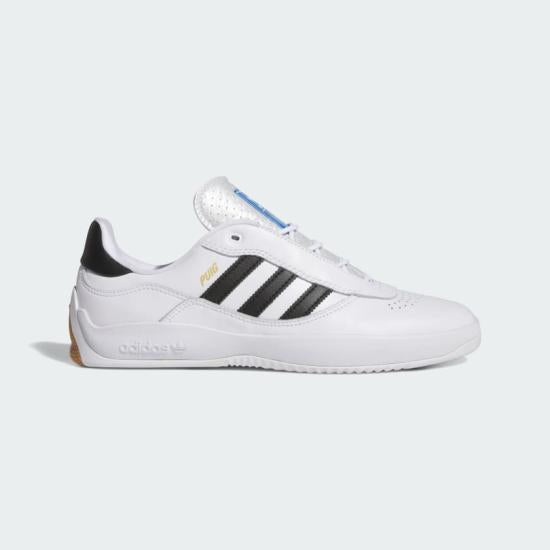 Adidas White Leather Lace-Up Sneakers for Men JH8168 DOM