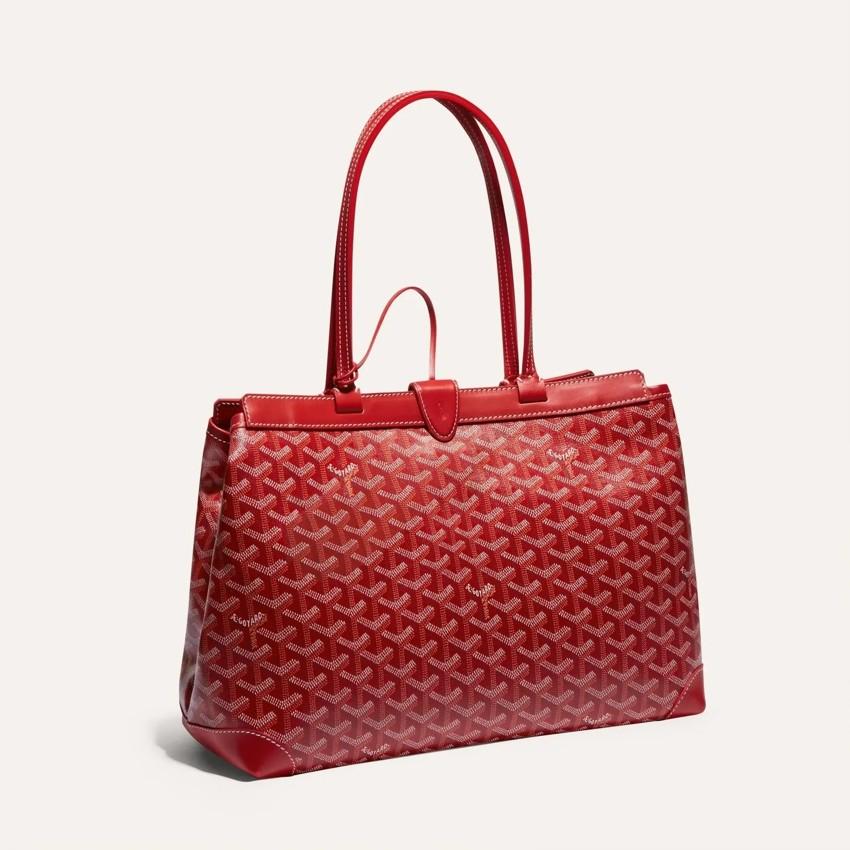 GOYARD Red Belchasse Biyoude PM Tote Bag for Women BELBIAPMLTY02 CL02