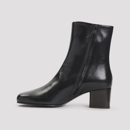 Lemaire Anatomic Women's Ankle Boots FO0206 LL0078 999 BLACK DOM