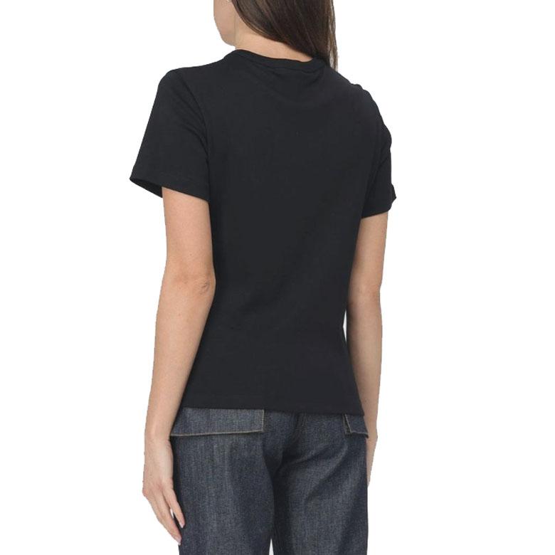 Helmut Lang Embroidered Logo Slim Fit Short Sleeve T-Shirt O06HW505 001