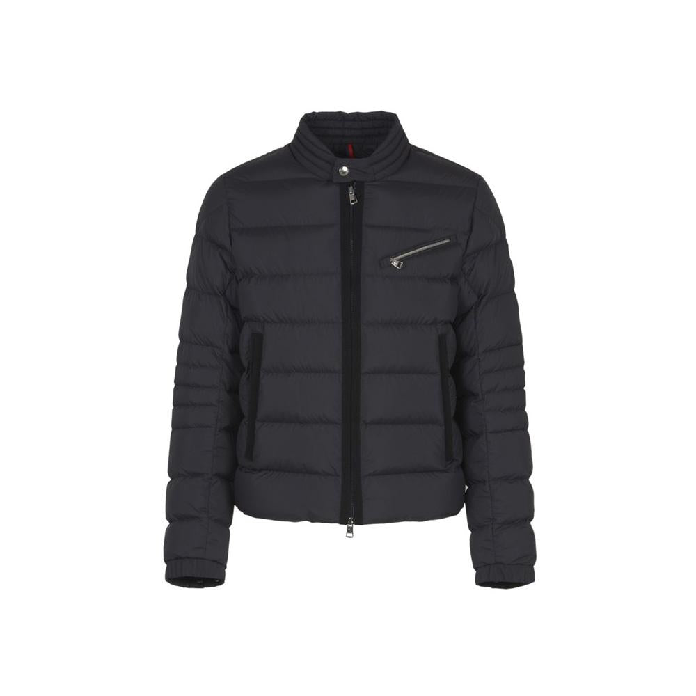 Moncler Souillet Logo Patch Down Puffer Jacket for Men 1A000 68 54A81 999