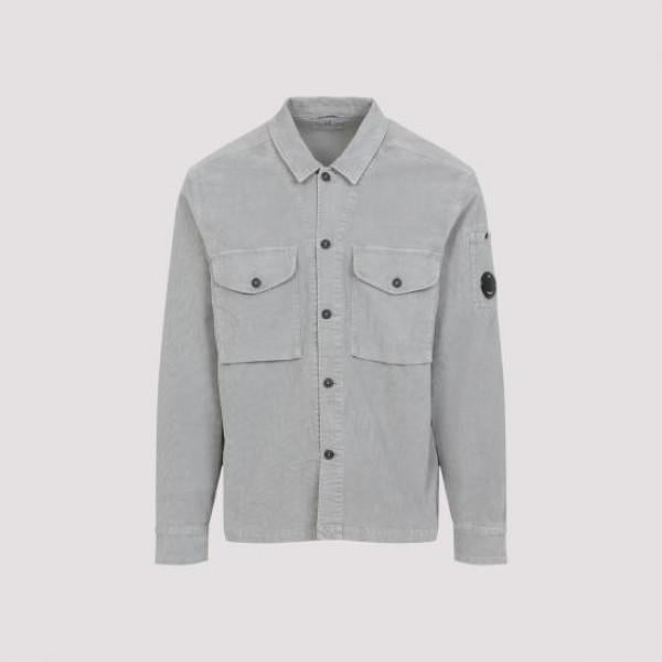 CP Company Corduroy Lens Button Overshirt Jacket for Men 19CMOS072A 006410O 331
