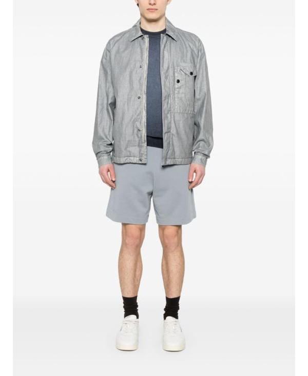 CP Company Lino Wax Overshirt Linen Jacket