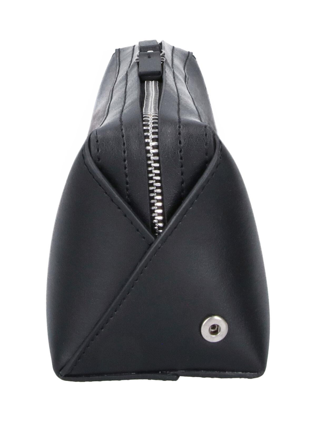 Maison Margiela Black Leather Clutch Bag