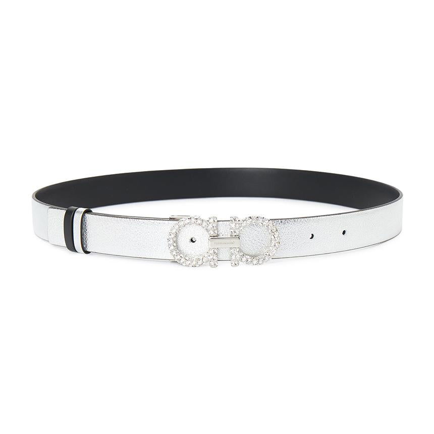 Ferragamo Women’s Reversible Leather Belt Pre-Cut 23B727 0746845