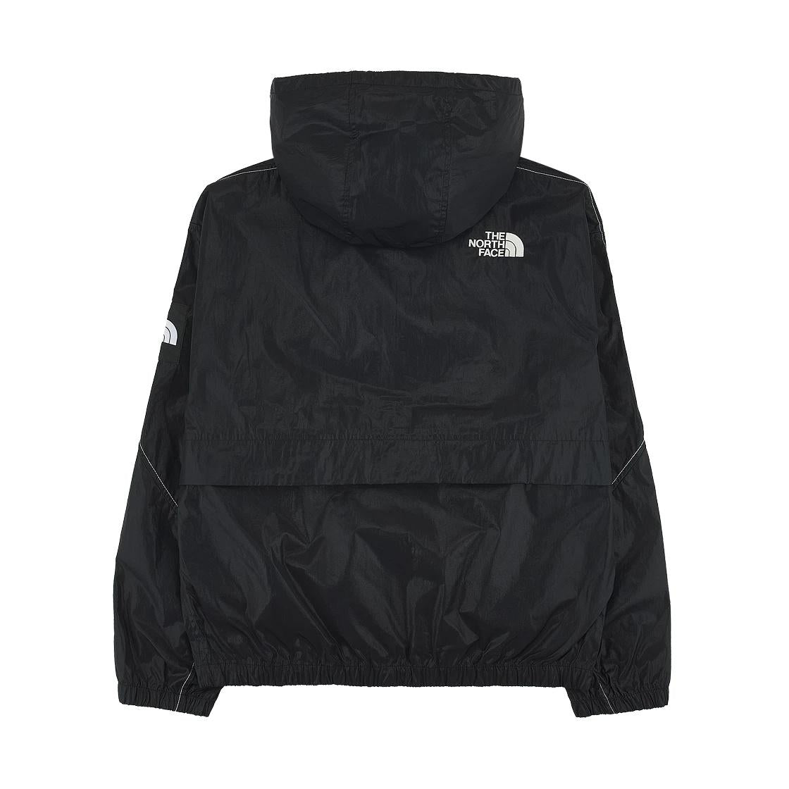 The North Face White Label Novelty Oluema Hooded Black Windbreaker Jack NJ3BS91J