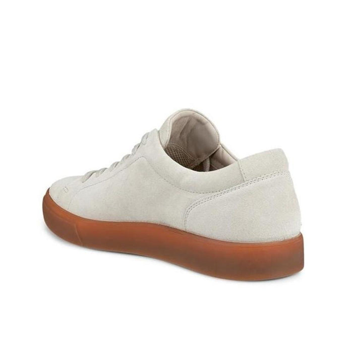 ecco Soft 10 Leather Low-Top Sneakers Men Gray