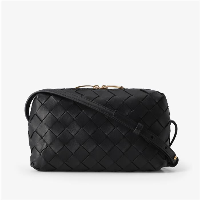 Bottega Veneta Intrecciato Mini Leather Crossbody Bag