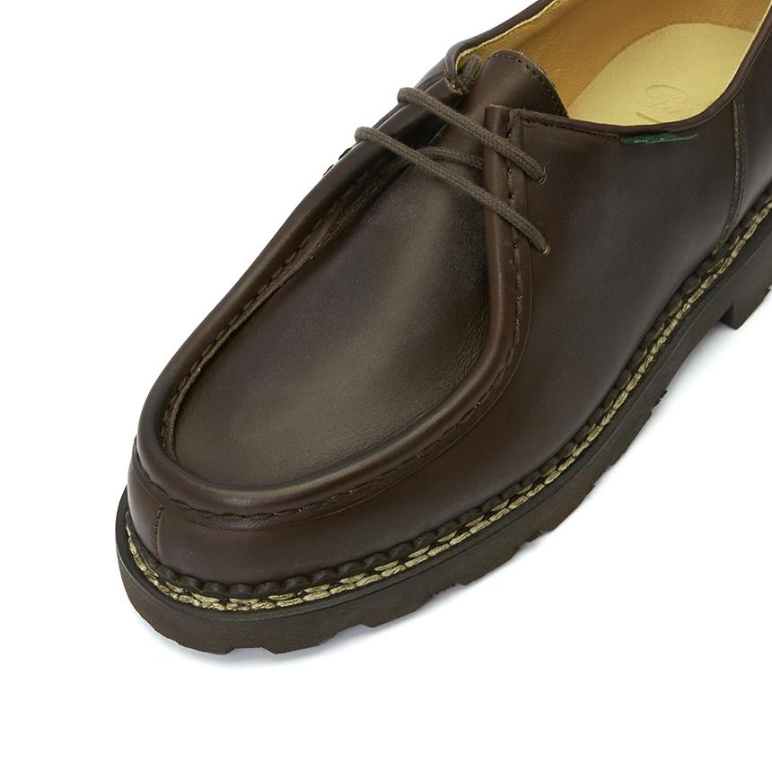 PARABOOT Michael Men's Dress Derby Shoes 715612 LIS CAFE