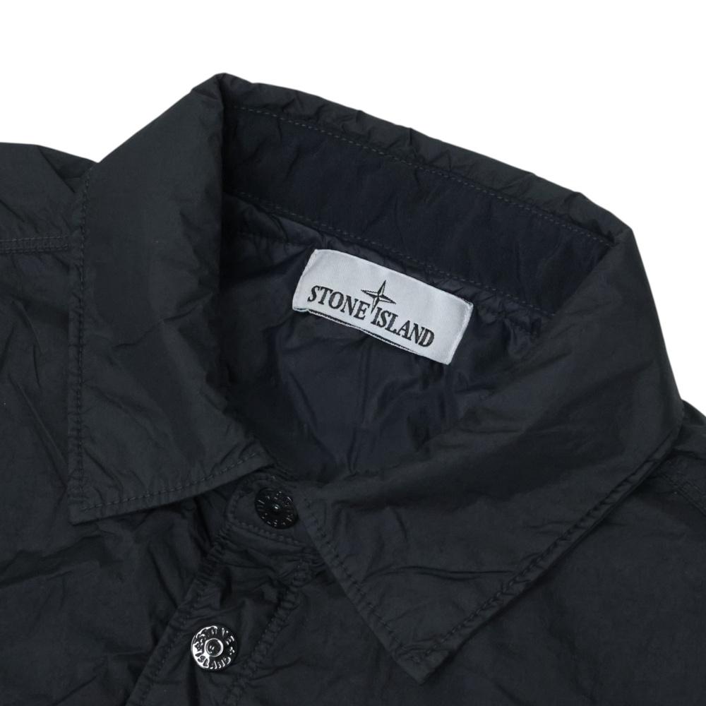 STONE ISLAND Woven Patch Logo Men's Jacket Black