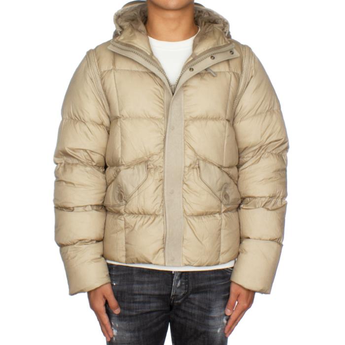 Ten C Hurricane Combo Hooded Down Puffer Jacket