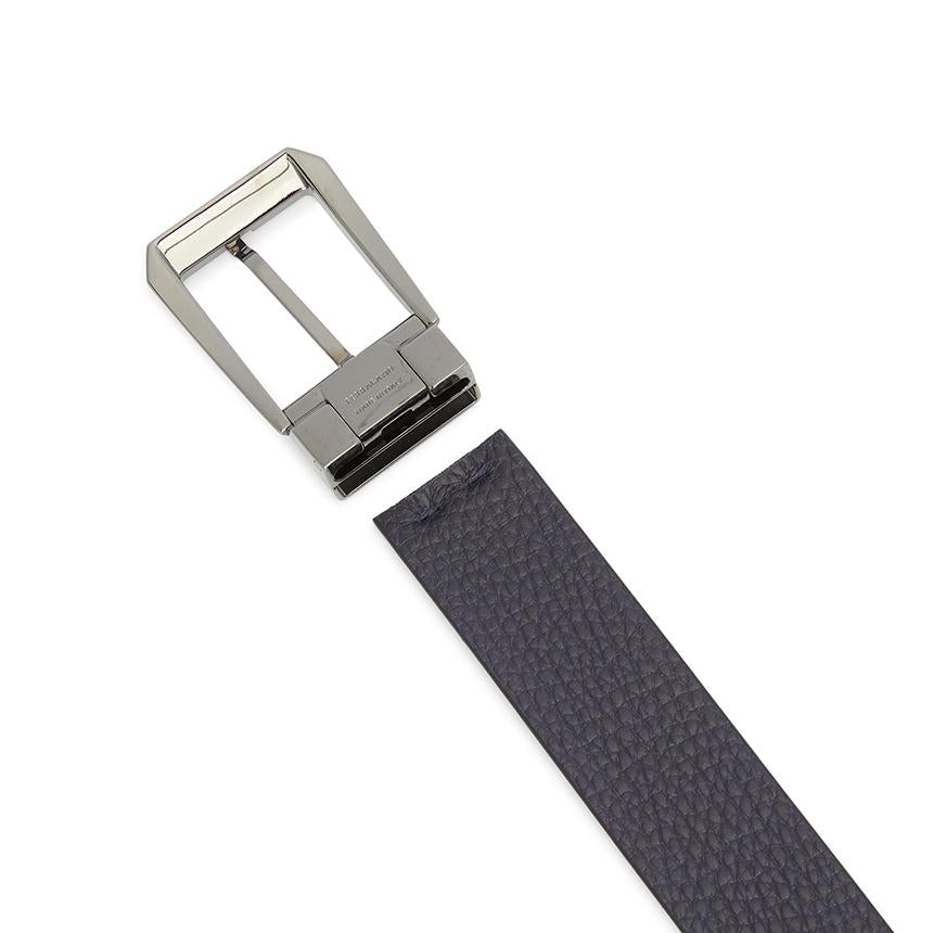 Ferragamo Men’s Reversible Leather Belt Pre-Cut 670374 0775804