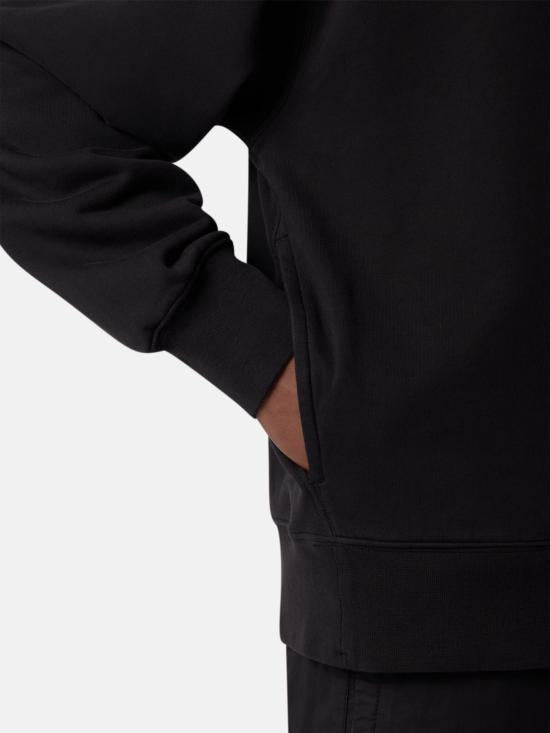 STONE ISLAND Black Wool Knit Cardigan for Men