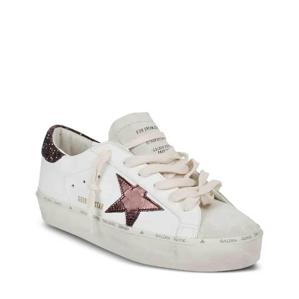 GOLDEN GOOSE Glitter Heel Tab High Star Low-Top Sneakers GWF00118 F007526 12278