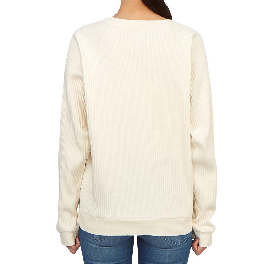 BASERANGE Women’s Long Sleeve T-Shirt Off White