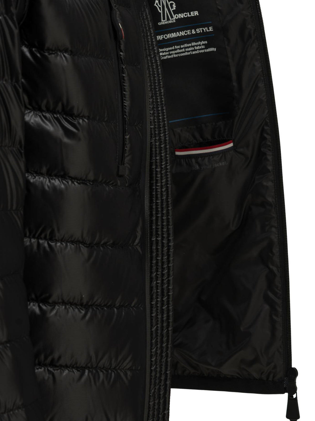 Moncler Black Down Puffer Jacket for Men
