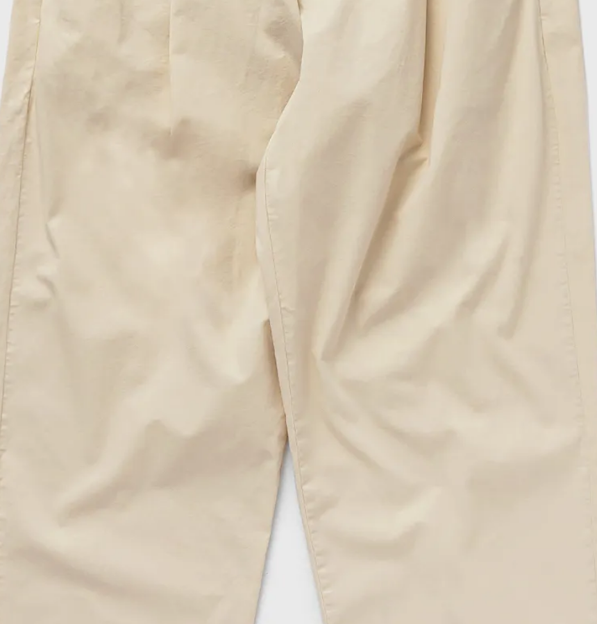 A.P.C. Renato Wide Slacks Pants Men Beige H08428