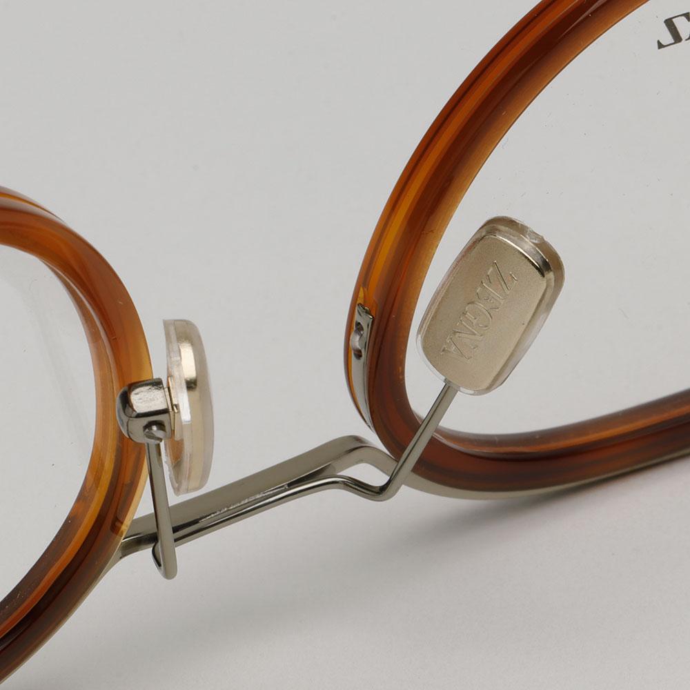 Zegna Titanium Havana Unisex Eyeglass Frames EZ5292 D 053