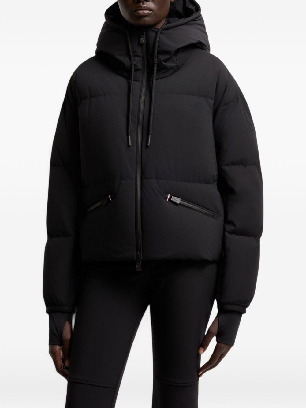 Moncler Black Down Puffer Jacket for Women