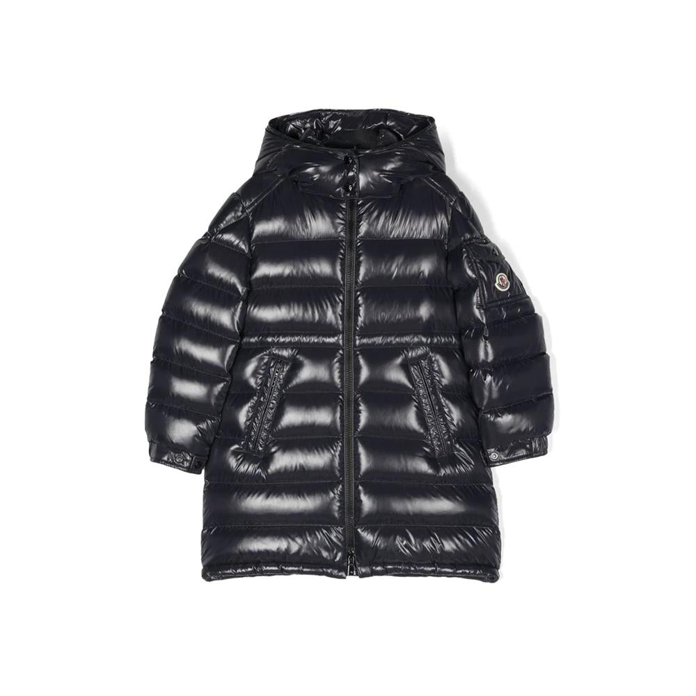 Moncler Navy Hooded Down Jacket Women 1C000 02 5963V 742