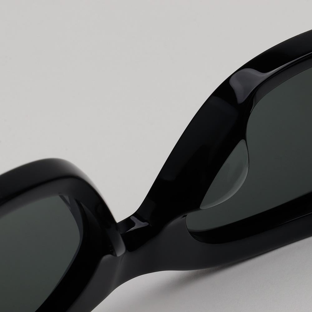 CELINE Triomphe Bold Square Acetate Sunglasses Unisex Black CL40282U 01A