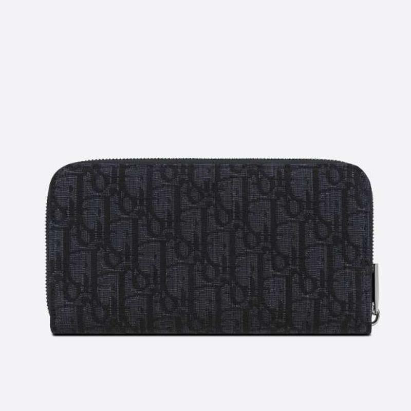 DIOR Oblique Zip-Around Long Wallet 2ESBC252YSE