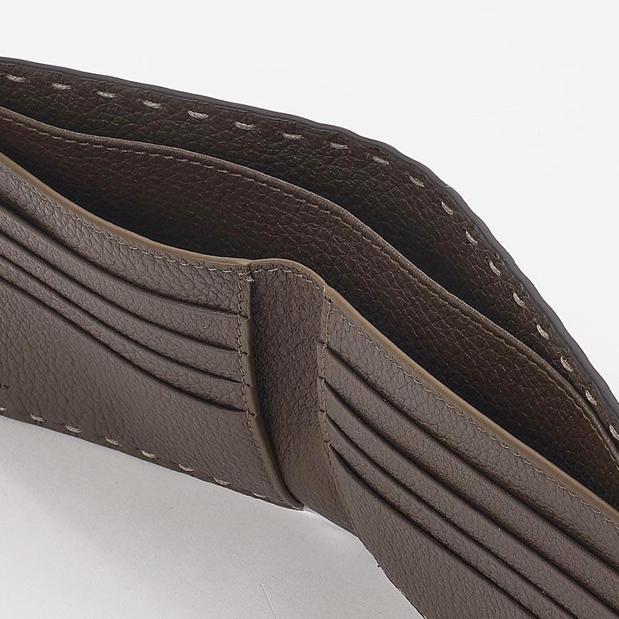 FENDI Selleria Leather Bifold Wallet for Men