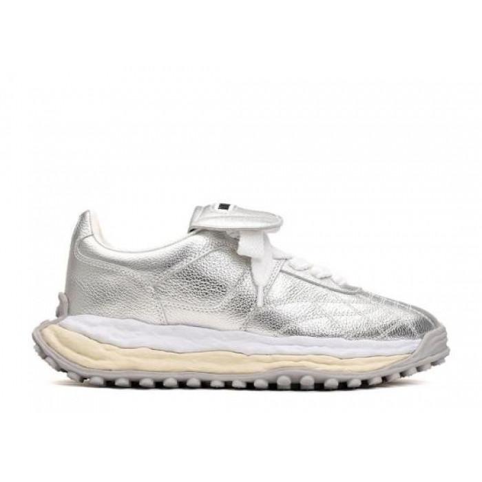 Maison Mihara Yasuhiro White Leather OG Sole Low-Top Sneakers A14FW701 SILVER