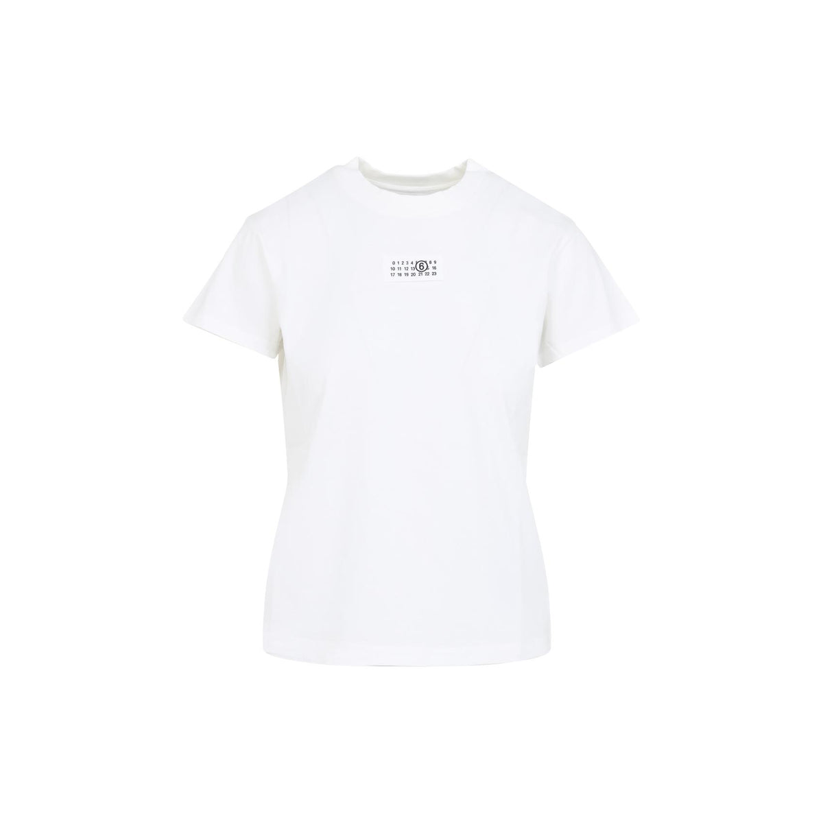 Maison Margiela Short Sleeve Cotton T-Shirt Women’s White