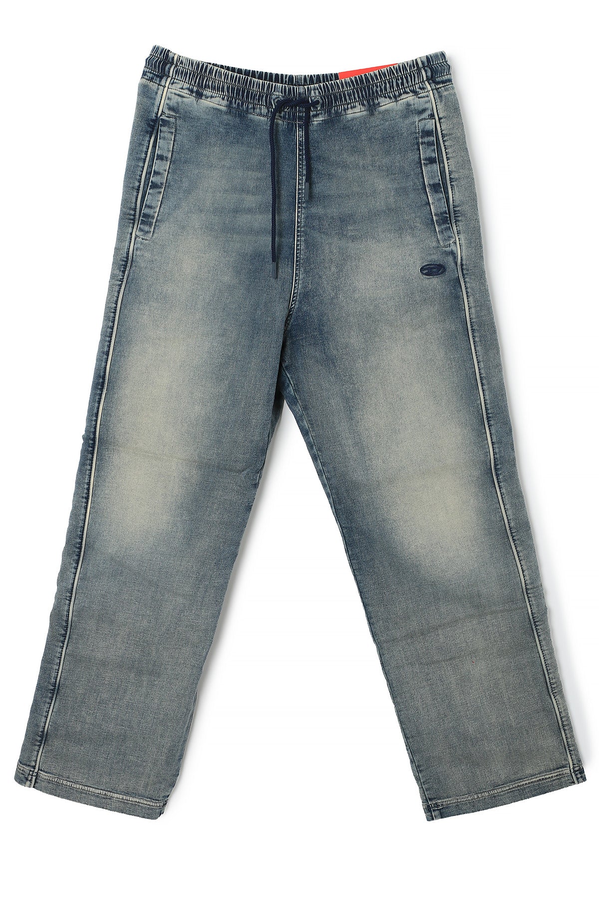 DIESEL Medium Blue Track Sweat Jogger Pants A11941 068JS 01