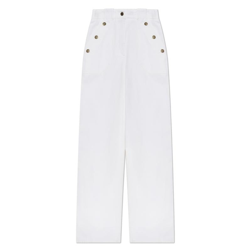 Max Mara Cotton Denim Pants for Women