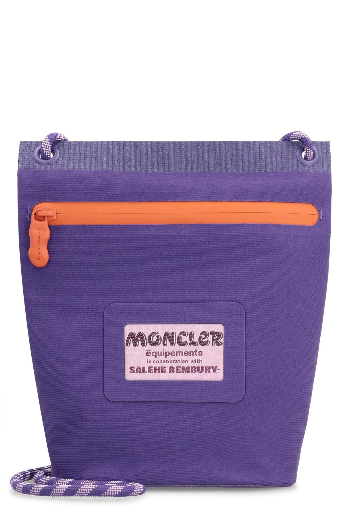 Moncler Nylon Shoulder Crossbody Bag Navy