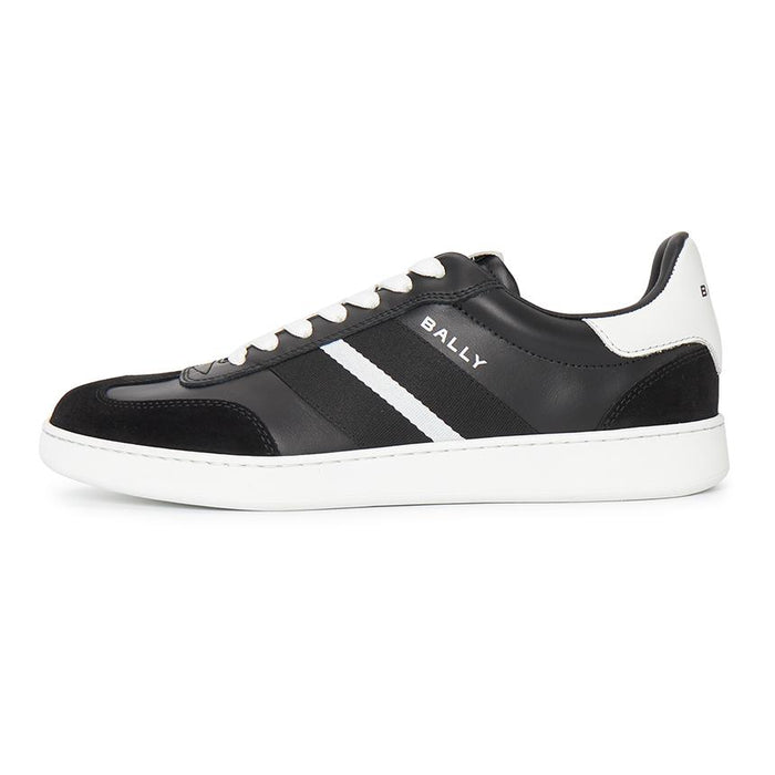 BALLY Men’s Leather Low-Top Sneakers White Roget I905 6312016