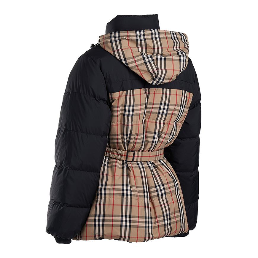 BURBERRY Reversible Check Puffer Jacket for Women 8079476 W OAKMENRE REV A7028 2