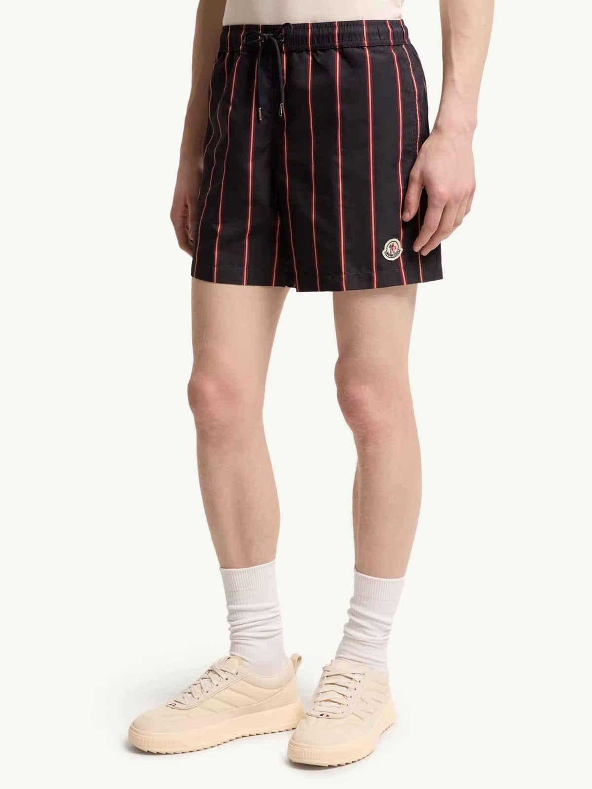 Moncler Navy Swim Shorts Men’s Lightweight Nylon Swimwear