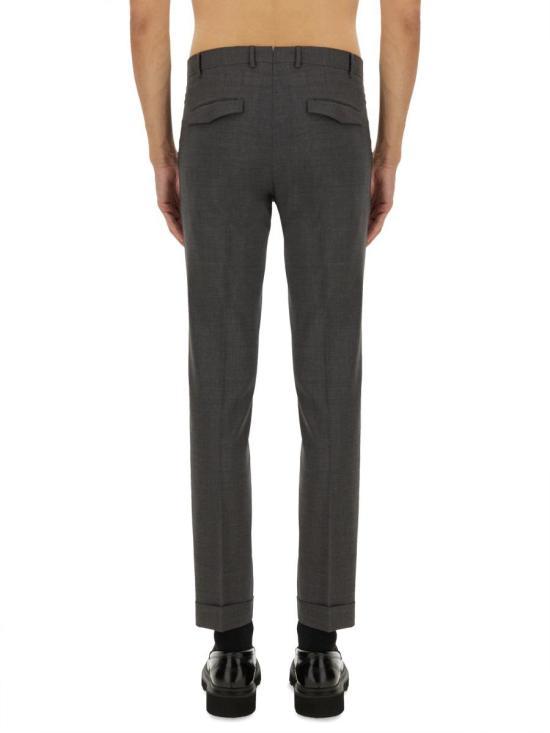 PT TORINO Gray Straight Classic Pants for Men COAFMAZ00 CL1TO770240