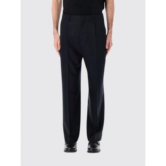 OUR LEGACY Black Panama Wool Borrowed Chino Classic Pants M421BBPW