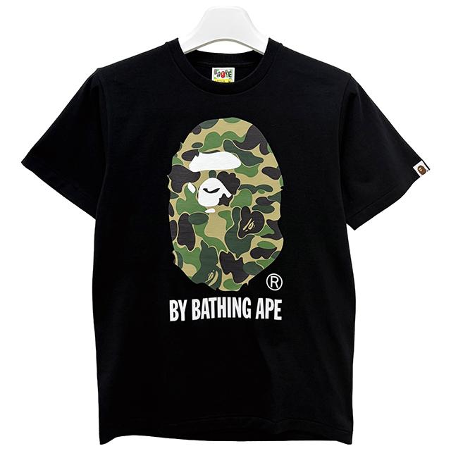 BAPE ABC Camo By A Bathing Ape Short Sleeve T-Shirt Black/Gray